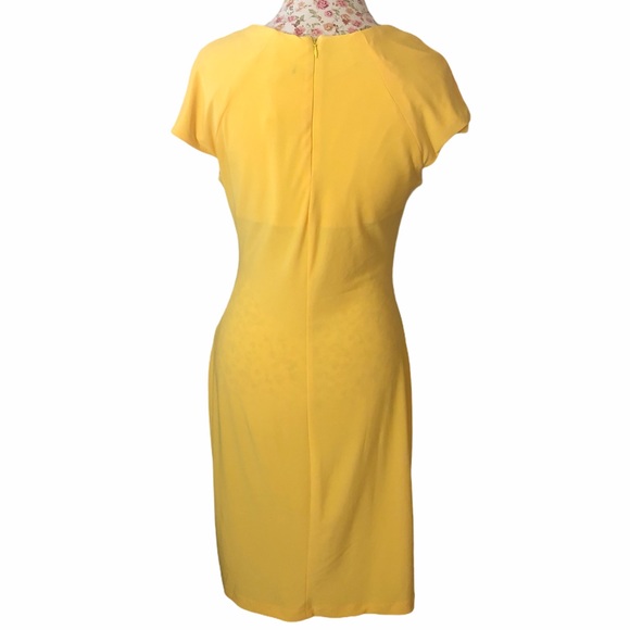 G collection yellow women’s dress Sz 10 NWT - Picture 4 of 10